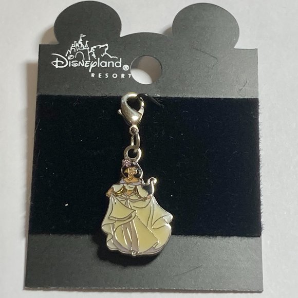 Vintage Disney Princess Jasmine Clip On Charm Aladdin Zipper Pull Purse Signed - Picture 5 of 7